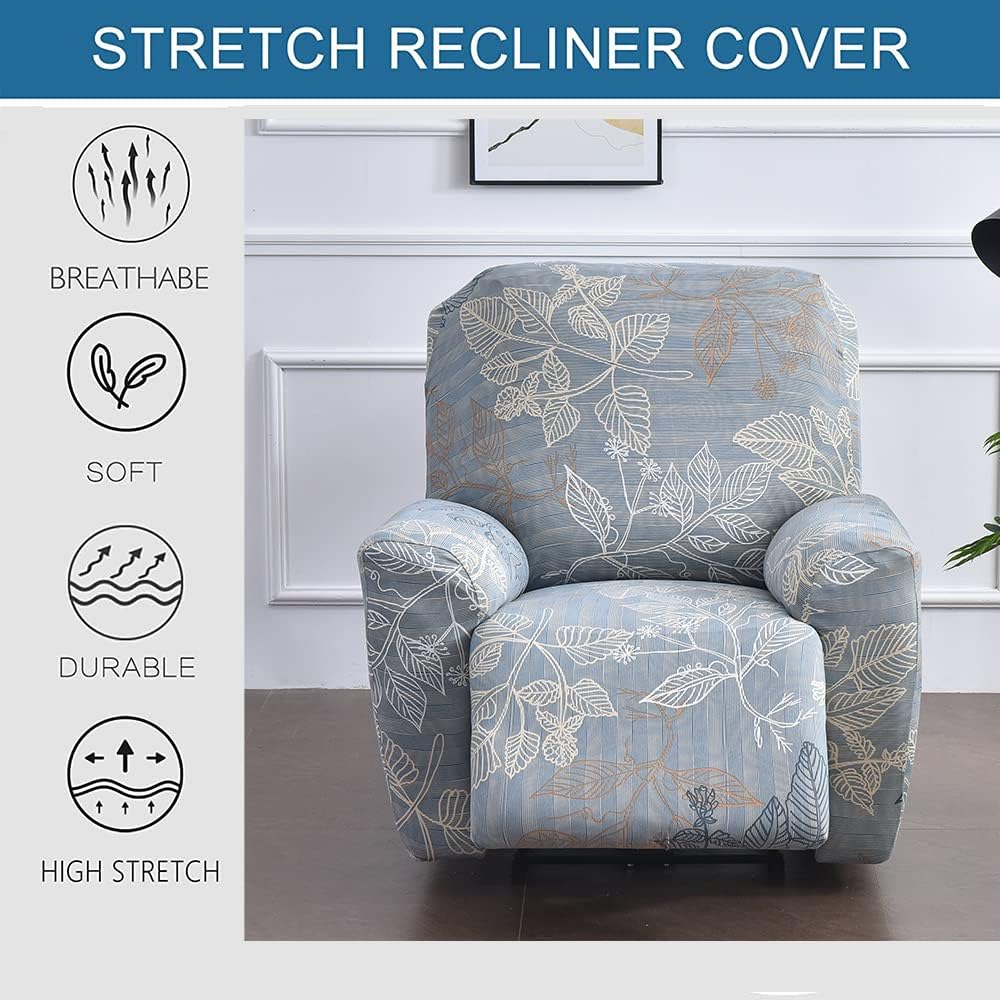 Meigeh Liegebezüge Stretch Sesselschoner relaxsessel Sesselbezüge 4 Stück Liegeschutz Sesselbezug hu