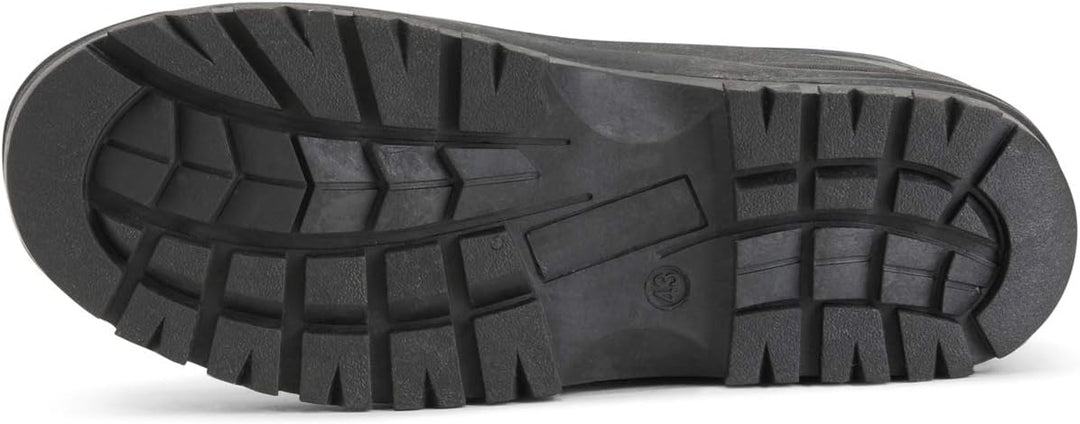 Polar Herren Dreck Schnüren Short Nylon Winter Schnee Regen Schnüren Wasserdicht Duck Stiefels, Grau