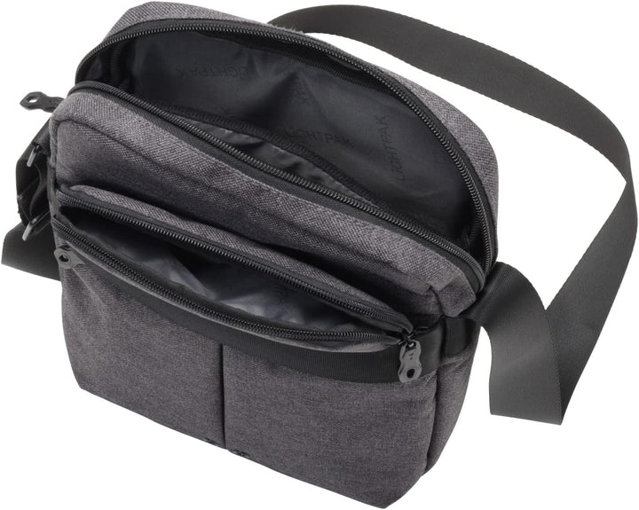 fixbag FB1446164 - Fahrrad-Umhängetasche mit Klickfix Adapterplatte + Caddy Adapter, Tragetasche mit