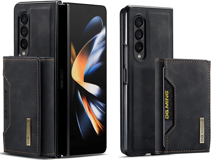 UDBKKDX 2 in 1 Handyhülle für Samsung Galaxy Z Fold 5, abnehmbare Brieftasche und magnetische Adsorp