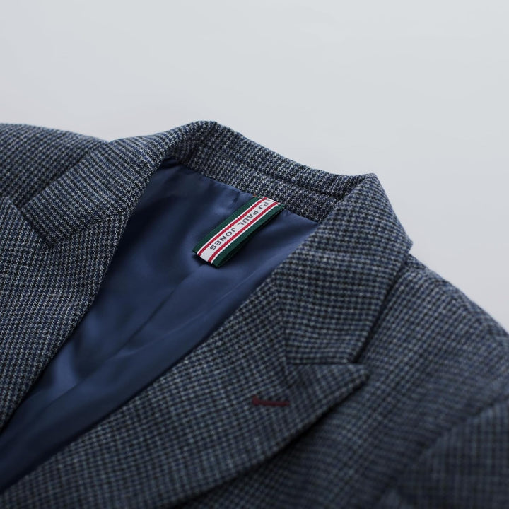 PJ PAUL JONES Sakko Herren Regular Fit British Blazer 2 Knöpfe Modern Business Jackett Blazer, Dunke