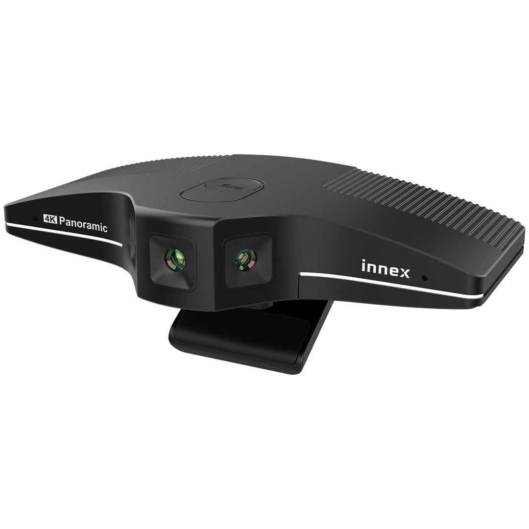 Innex C831 180° Panorama 4K Webcam mit mikrofon, KI-Gesichtsverfolgung für Windows, Mac, Plug-and-Pl