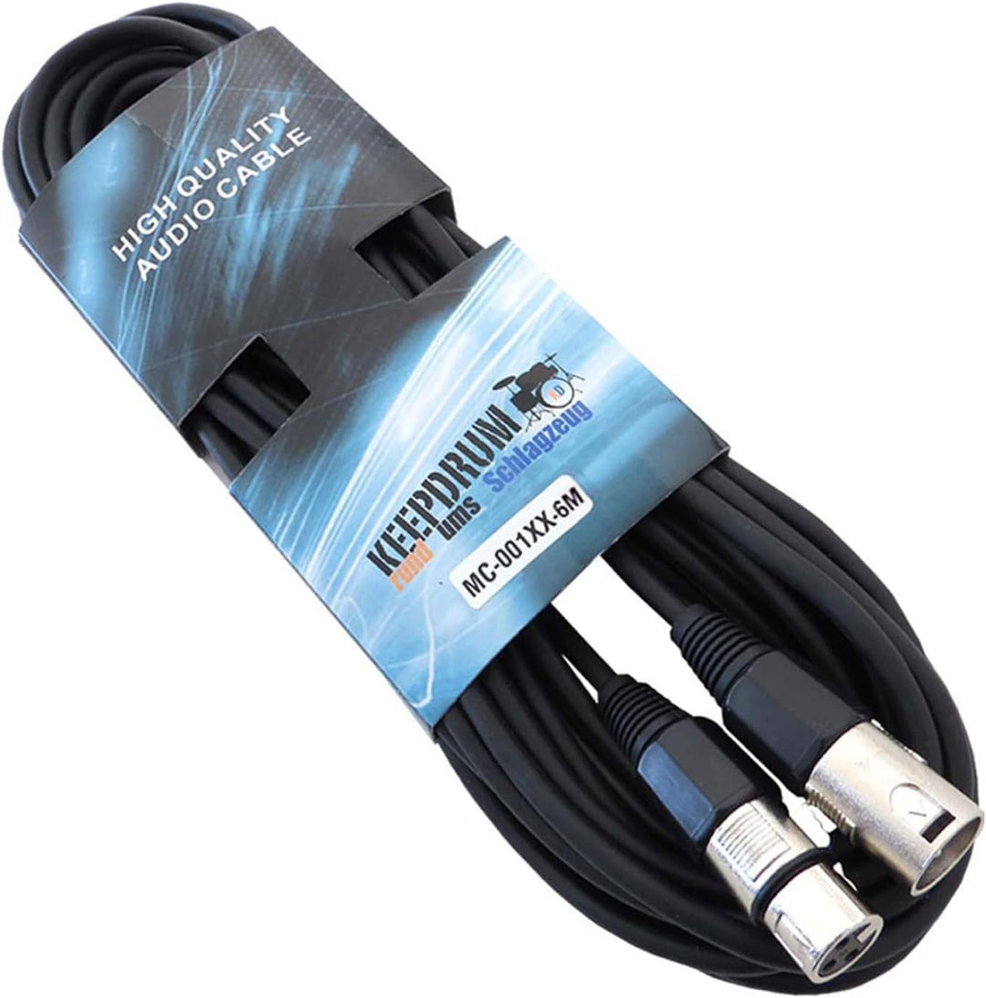 Rode PSA1+ Black Mikrofonarm Tisch-Stativ Schwarz + keepdrum XLR-Kabel PSA1+ Plus mit XLR Kabel Schw