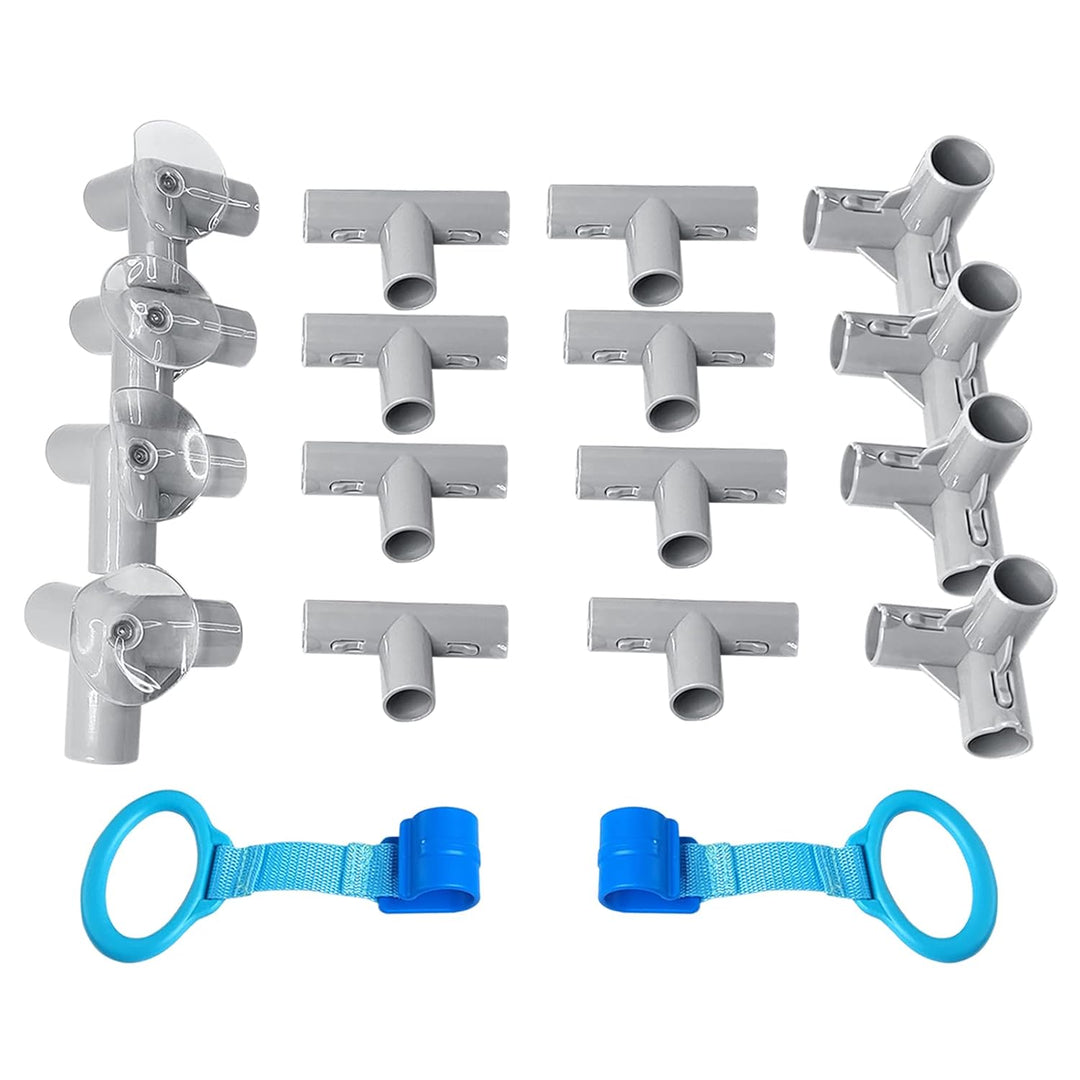 Laufstall Baby Laufgitter, Baby Zaun Schutzgitter mit Rutschfester Basis, Atmungsaktivem Stabiler Ab