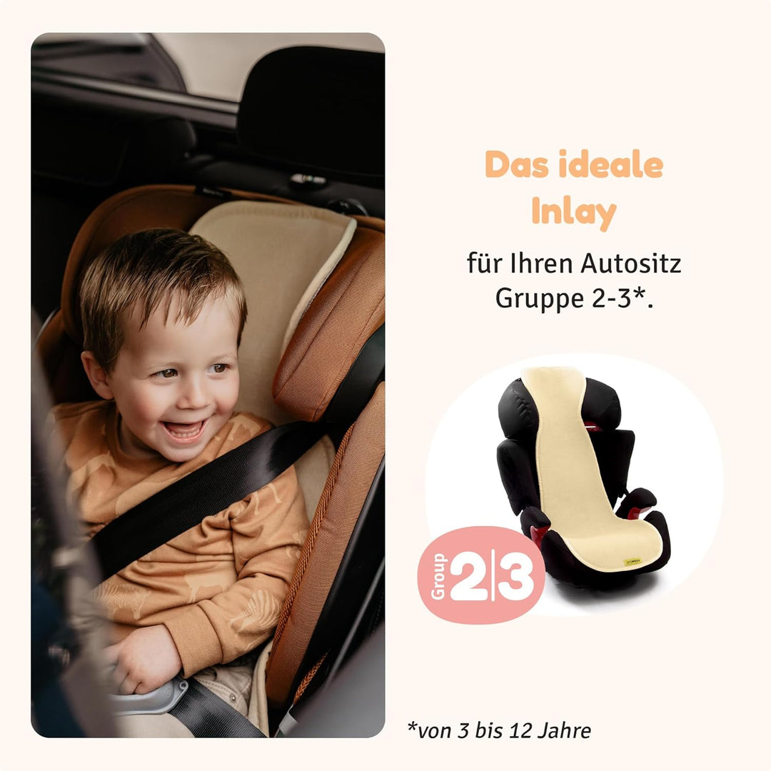 Aeromoov - Baby Sitzauflage Air Layer - Einlage Für Autositz oder Kinderwagen - Gruppe 2/3 - Antisch