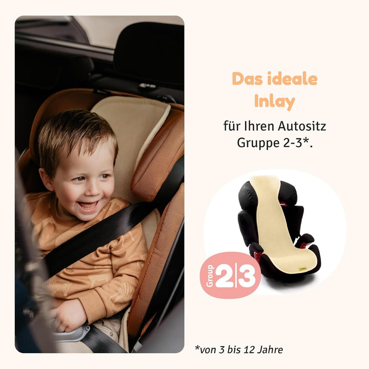 Aeromoov - Baby Sitzauflage Air Layer - Einlage Für Autositz oder Kinderwagen - Gruppe 2/3 - Antisch