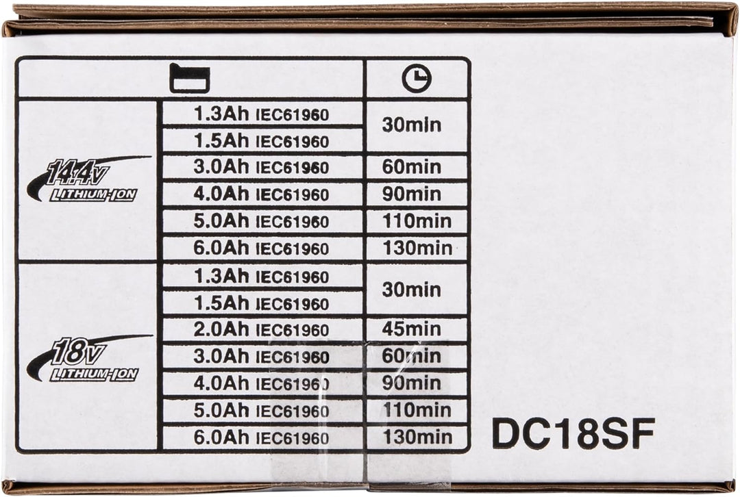 Makita 196426-3 Ladegerät DC18SF Standard Stecker, Standard Stecker