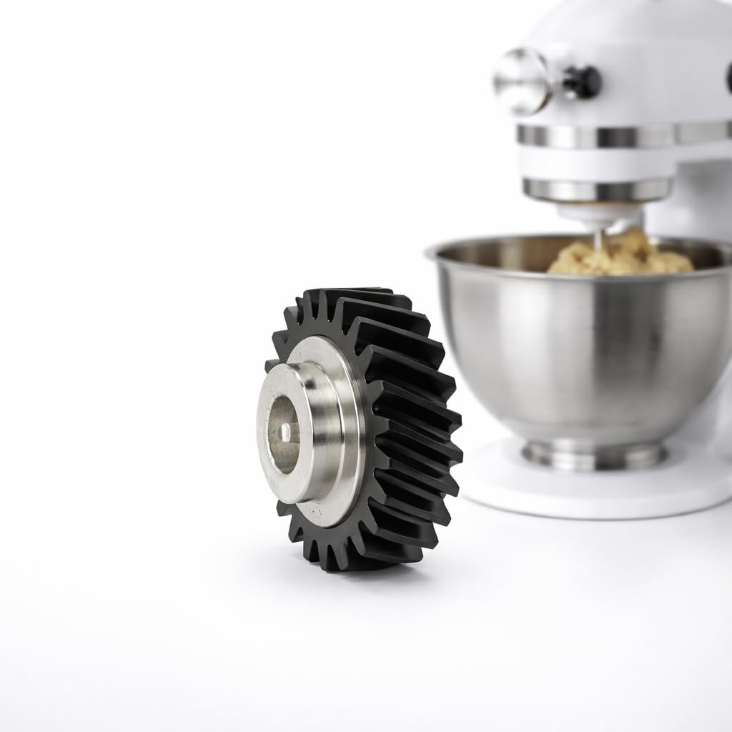 Reparatur-Set für KitchenAid Küchenmaschinen – Getriebefett 200g + Getriebedichtung + Antriebszahnra