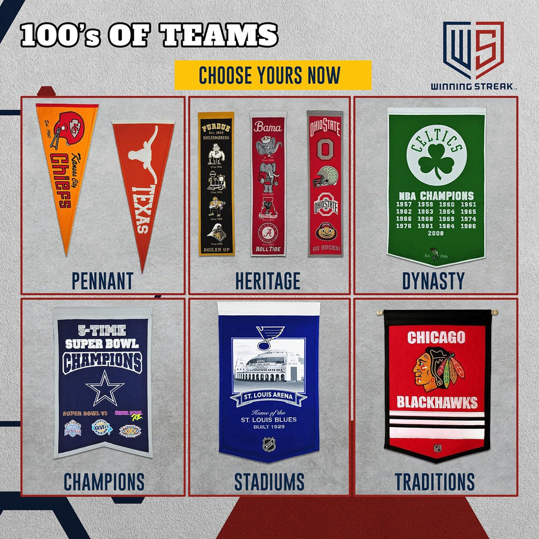 Winning Streak NFL Heritage Banner Atlanta Falcons Einheitsgrösse Atlanta Falcons