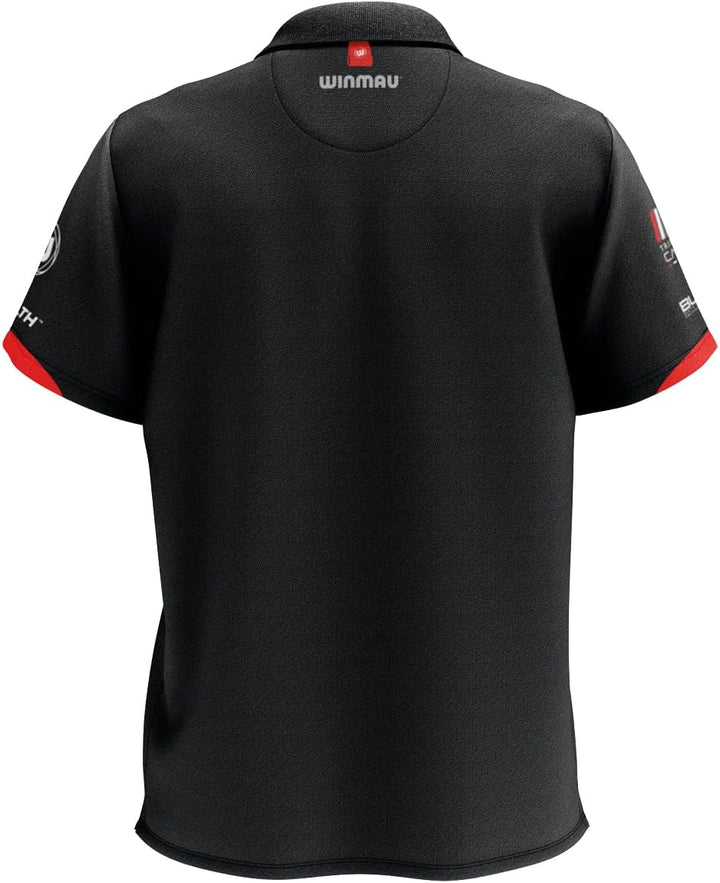 WINMAU Pro-Line Blade 6 Darts Shirt Extra extra extra gross Schwarz, Extra extra extra gross Schwarz