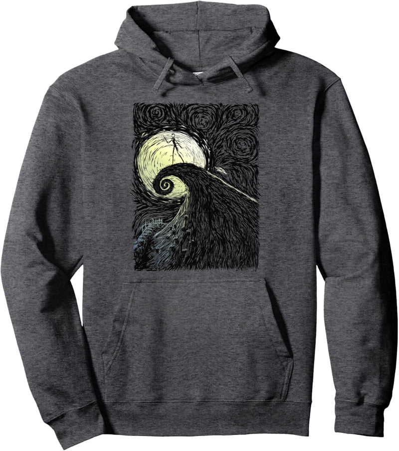 Disney The Nightmare Before Christmas Spiral Hill Portrait Pullover Hoodie