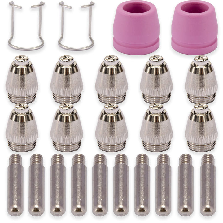 SG-55 AG-60 WSD-60 Plasmaschneidgerät Schneidbrenner Spitzendüsen Verbrauchsmaterial-Set 0,045'' 24