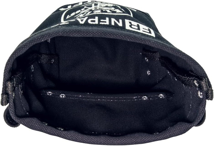 Klein Tools 5416TFR Werkzeugtasche, schwer entflammbare Canvas-Tasche für Bolzenaufbewahrung mit dop