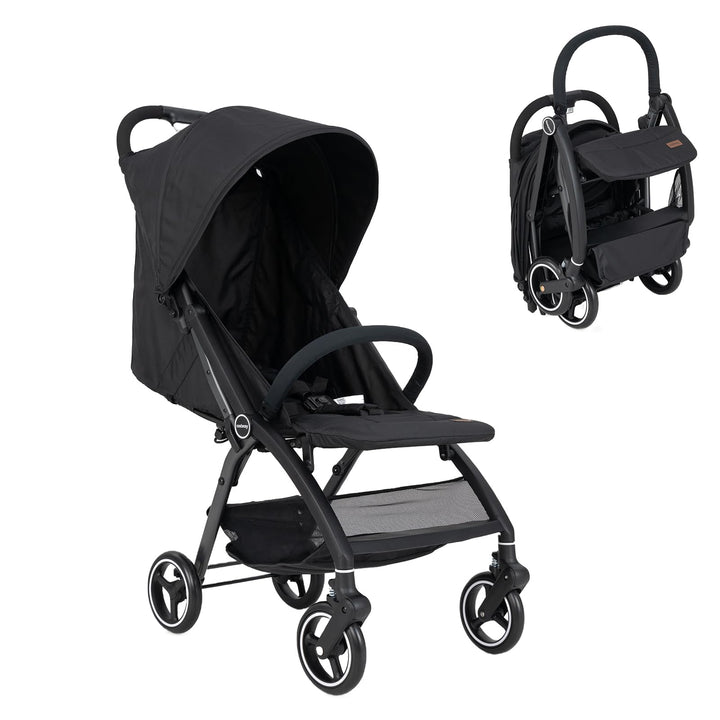 DREAMADE Kinderwagen, Buggy faltbar & tragbar mit verstellbarer Rückenlehne, Reisebuggy mit EVA-Räde