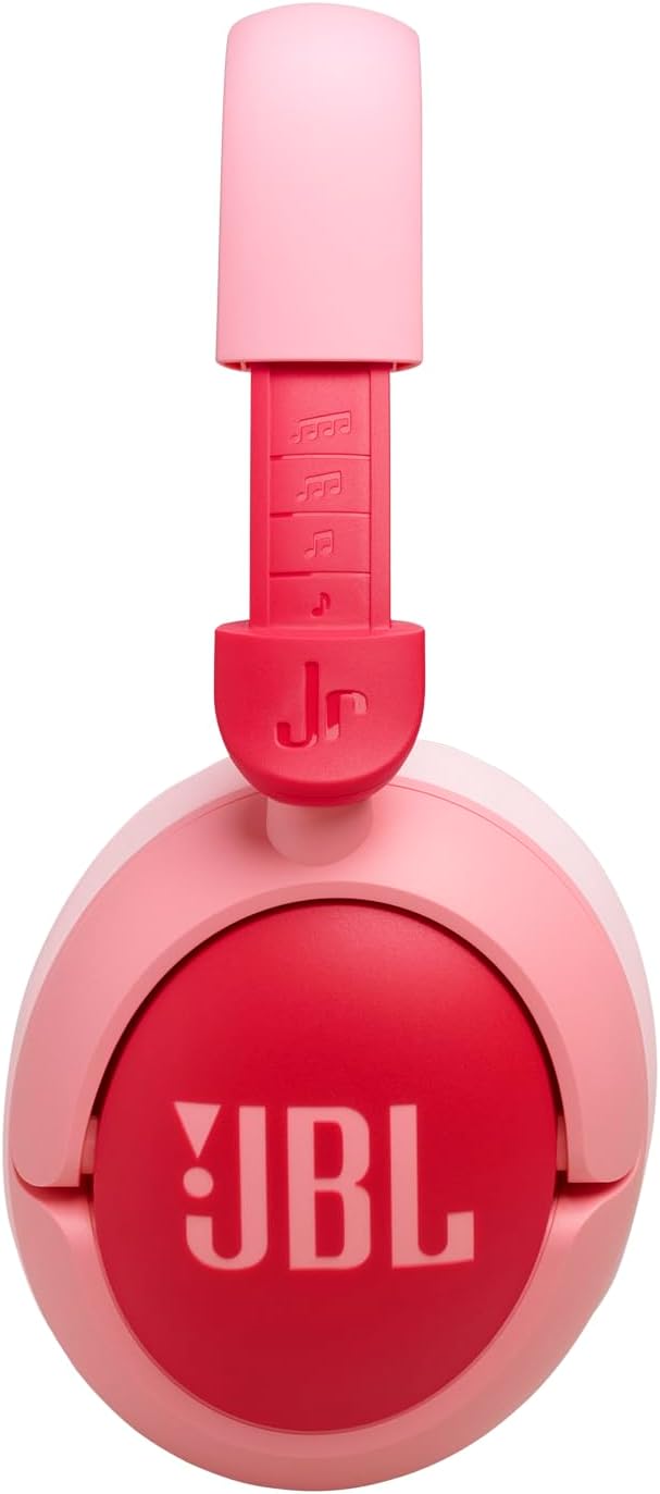 JBL Junior 470 NC, Kabellose Over-Ear Bluetooth-Kopfhörer mit Active-Noise-Cancelling für Kinder, Mi