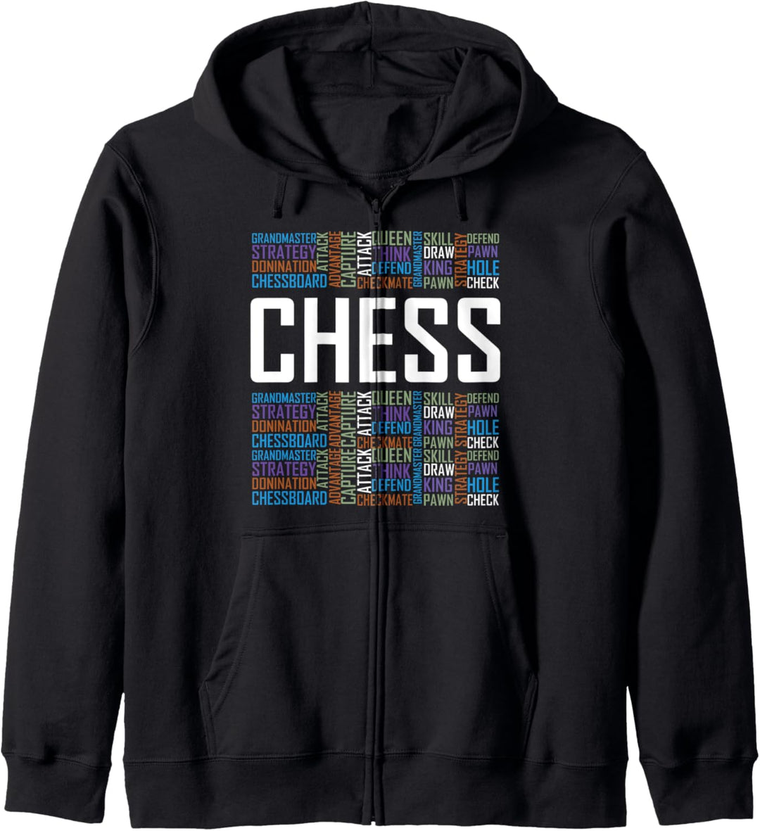 strategie feld fuer Schach Spieler lustiges geschenk Kapuzenjacke