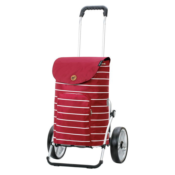 Andersen Einkaufstrolley - klappbar - 47 Liter Rot, Rot