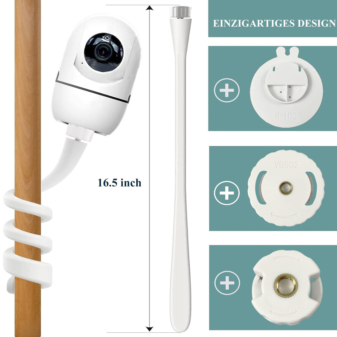 EYSAFT Babyphone Halterung Kompatibel für Hellobaby HB40/HB6250/HB6339/HB65/HB66 /Blemil BL9052/ Noo