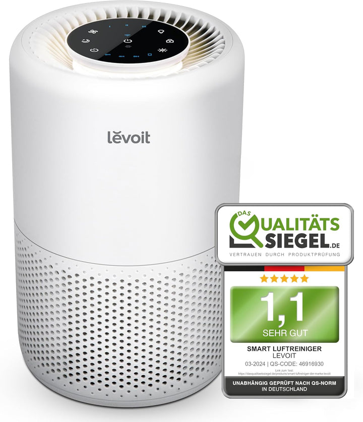 Rowenta rotorloser 2 in1 Luftreinigungsventilator Eclipse QU5030 & LEVOIT Luftreiniger HEPA Filter f