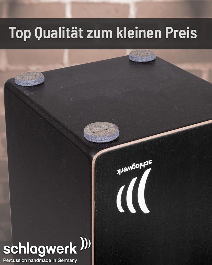 Schlagwerk - CP91 - Cajon Rudiments Hard Coal Stripes