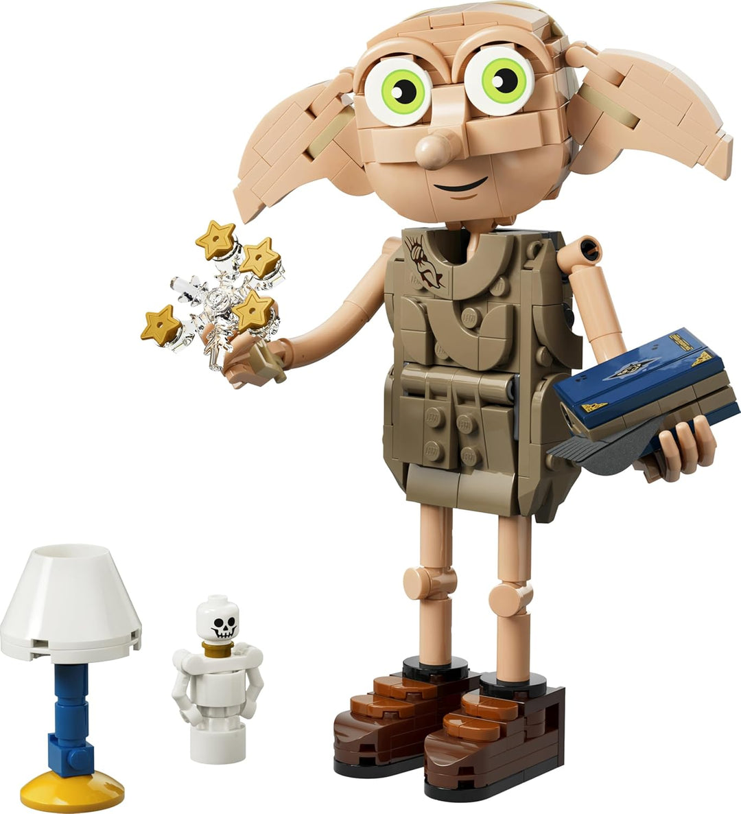 LEGO Harry Potter Dobby, der Freie Elf Spielzeug - Modellbau umbaubar in eine Kreacher Figur - DIY K