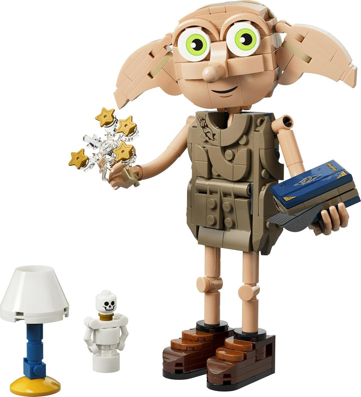 LEGO Harry Potter Dobby, der Freie Elf Spielzeug - Modellbau umbaubar in eine Kreacher Figur - DIY K