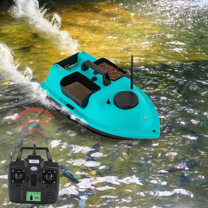600M GPS Futterboot Karpfen Angel GPS köderboot mit LCD Fischfinder,Mit GPS mit Lichtleiste 5200 mAh