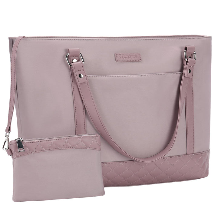 VX VONXURY Laptop Handtasche Damen Laptoptasche,15,6 Zoll Arbeitstasche Shopper Umhängetasche Lehrer