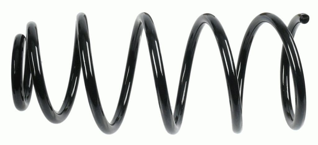 2x Original Sachs 997459 Fahrwerksfeder Vorderachse Kompatibel mit Leon 1999-2006 Toledo II 1998-200