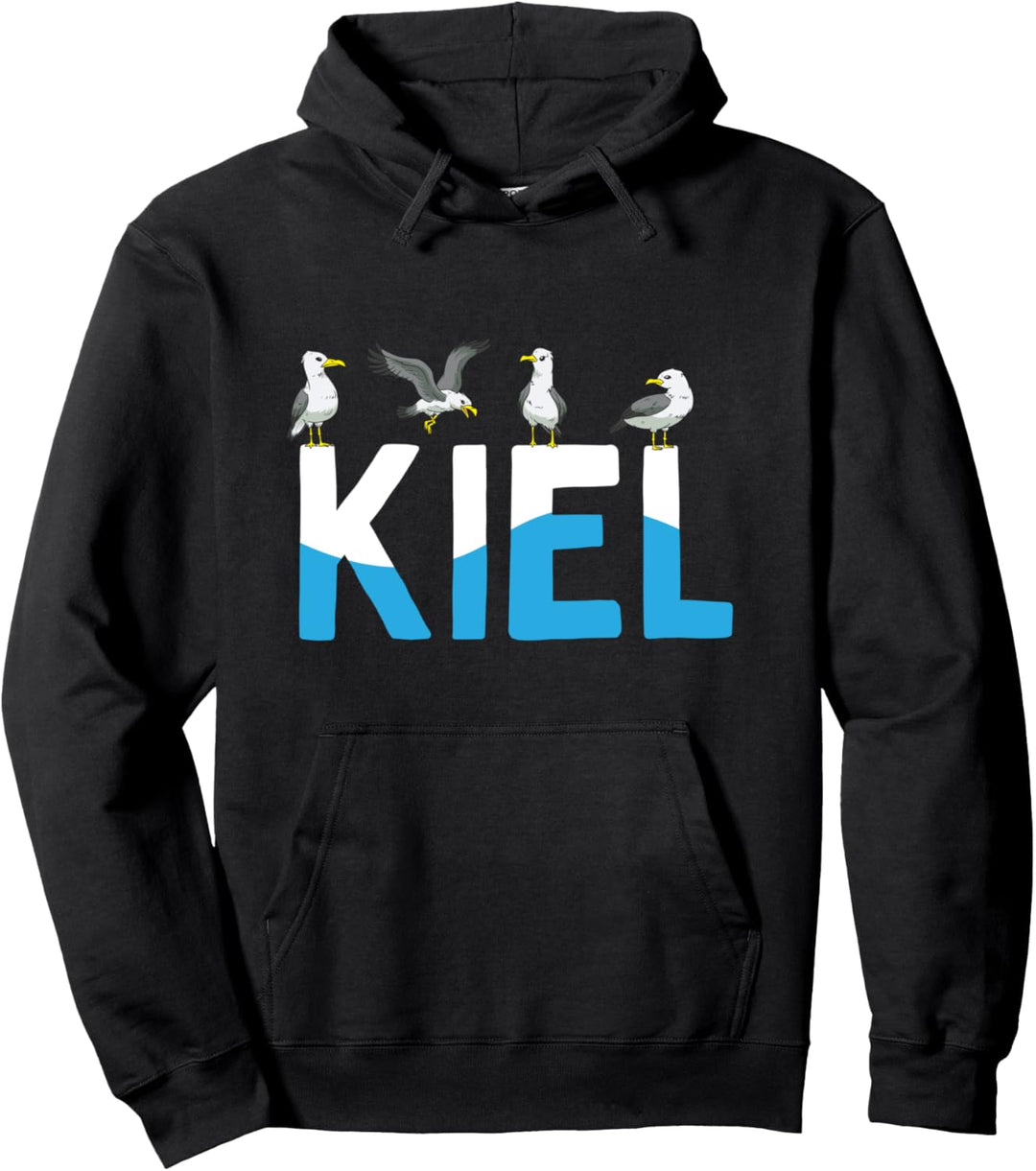 Kiel Möwen Ostsee Moin Norddeutsch Pullover Hoodie