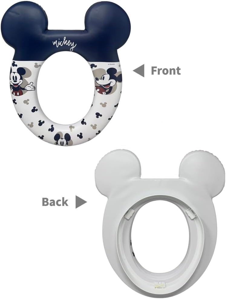 Toilettensitz Mickey für Kinder, ergonomischer Sitz, universell, 36 x 31 cm, rutschfester Wasseradap