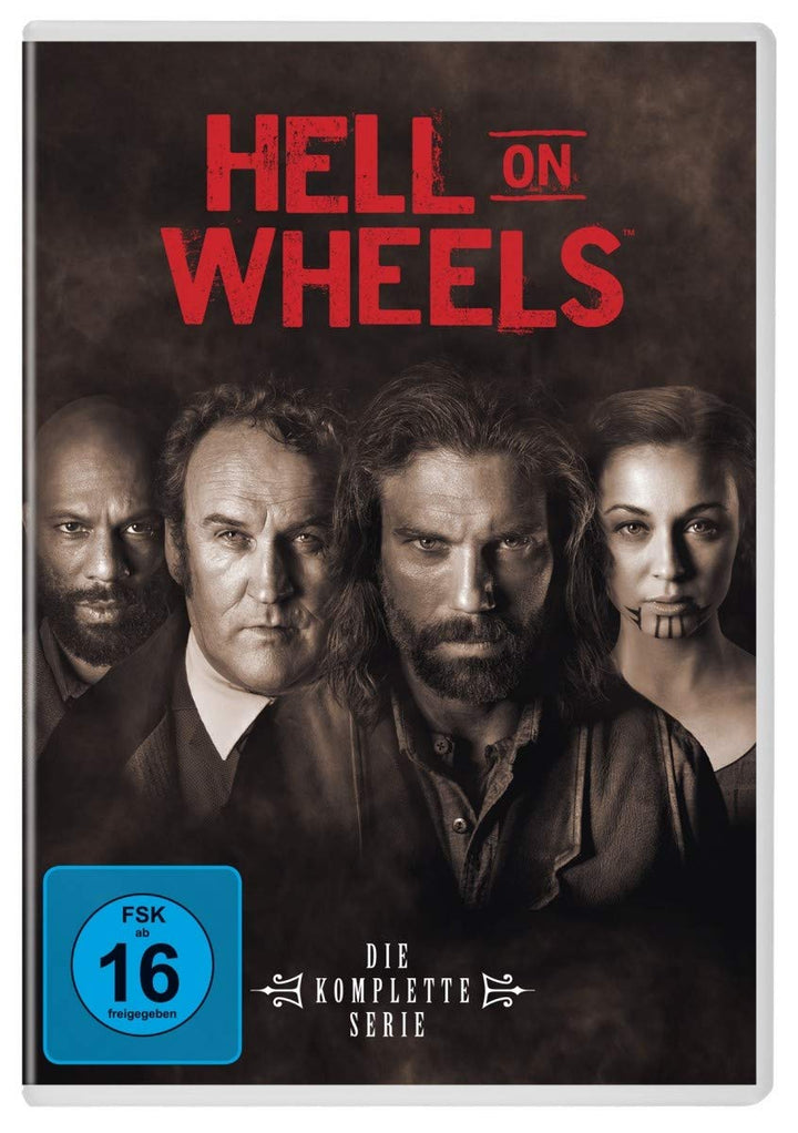 Hell On Wheels - Staffel 1-5 [17 DVDs], DVD