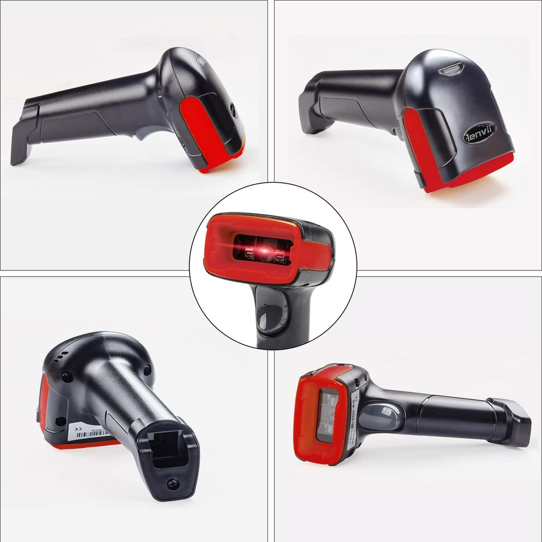 LENVII Kabelgebundener 2D Barcode Scanner-Handheld 1D QR Barcode Scanner USB Barcode Lesegerät Unter