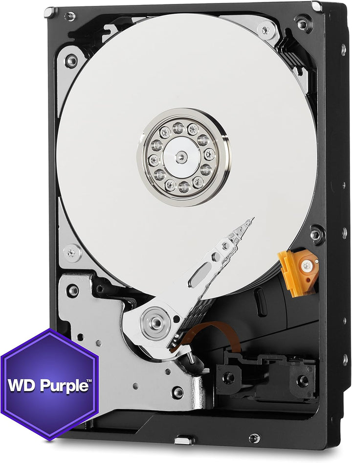 WD Purple 1 TB Festplatte für Videoüberwachung - Intellipower SATA 6 Gb/s 64MB Cache 3.5 Inch - WD10