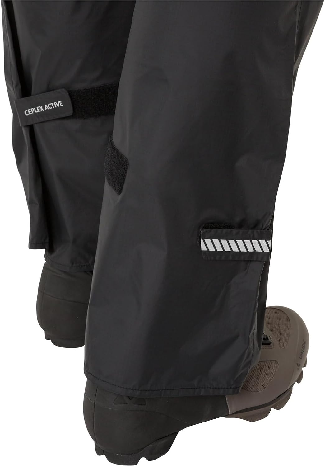 VAUDE Regenhose Herren Drop Pants lI, wasserdichte Outdoorhose für Fahrrad, leichte Überhose, atmung