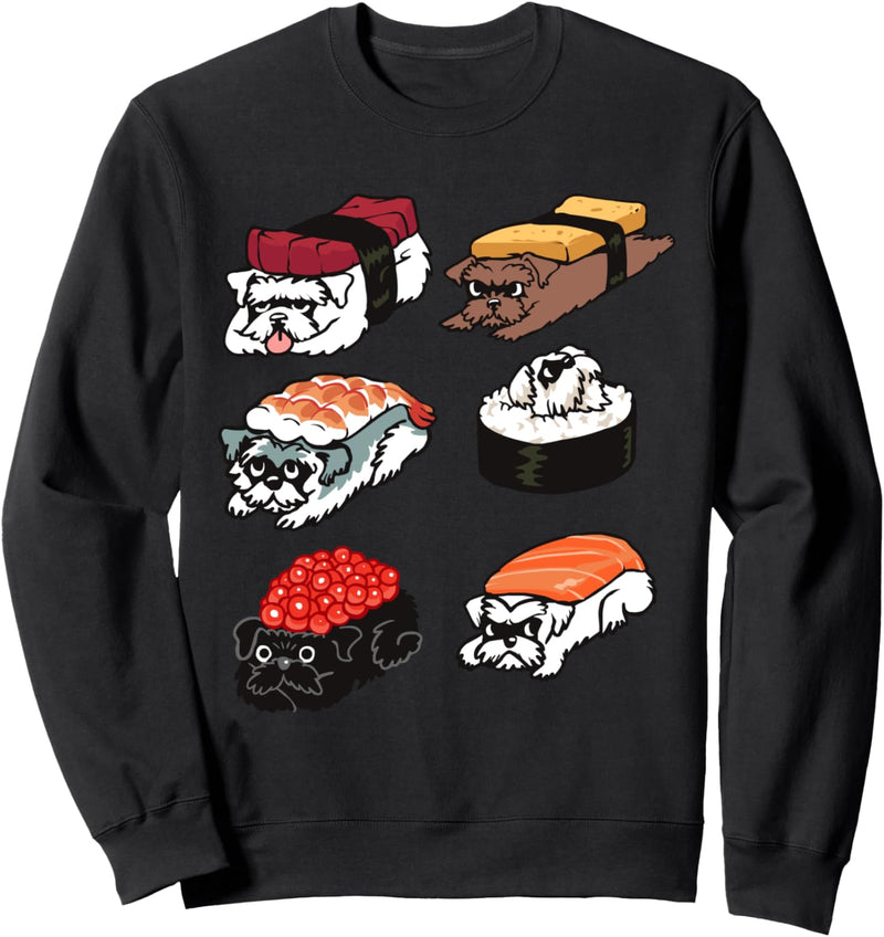 Sushi Schnauzer Sweatshirt