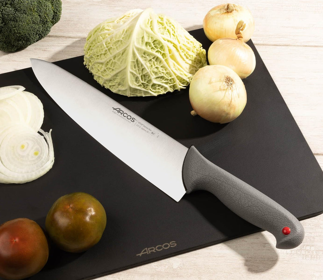 Arcos Chefmesser mit Nitrum Edelstahlklinge 300 mm - Professionelles Mehrzweck-Küchenmesser mit Ergo