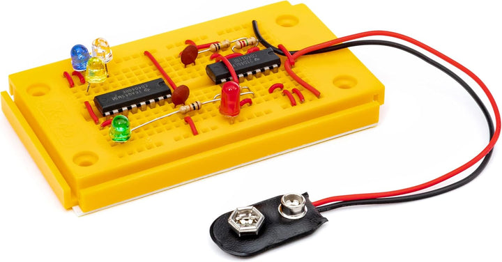 FRANZIS 65315 - Lernpaket Digitale Elektronik, Komplettset für 25 Praxis-Projekte, inkl. 84-seitigem
