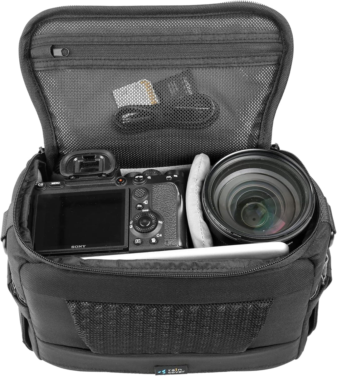 Vanguard VEO Adaptor 24M BK Schultertasche, klein, Schwarz, VGBVEOADA24MBK Schwarz 24M Umhängetasche