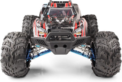 Amewi 22569 Crusher Monstertruck brushless 4WD 1:10 80km/h RTR, Schwarz-rot