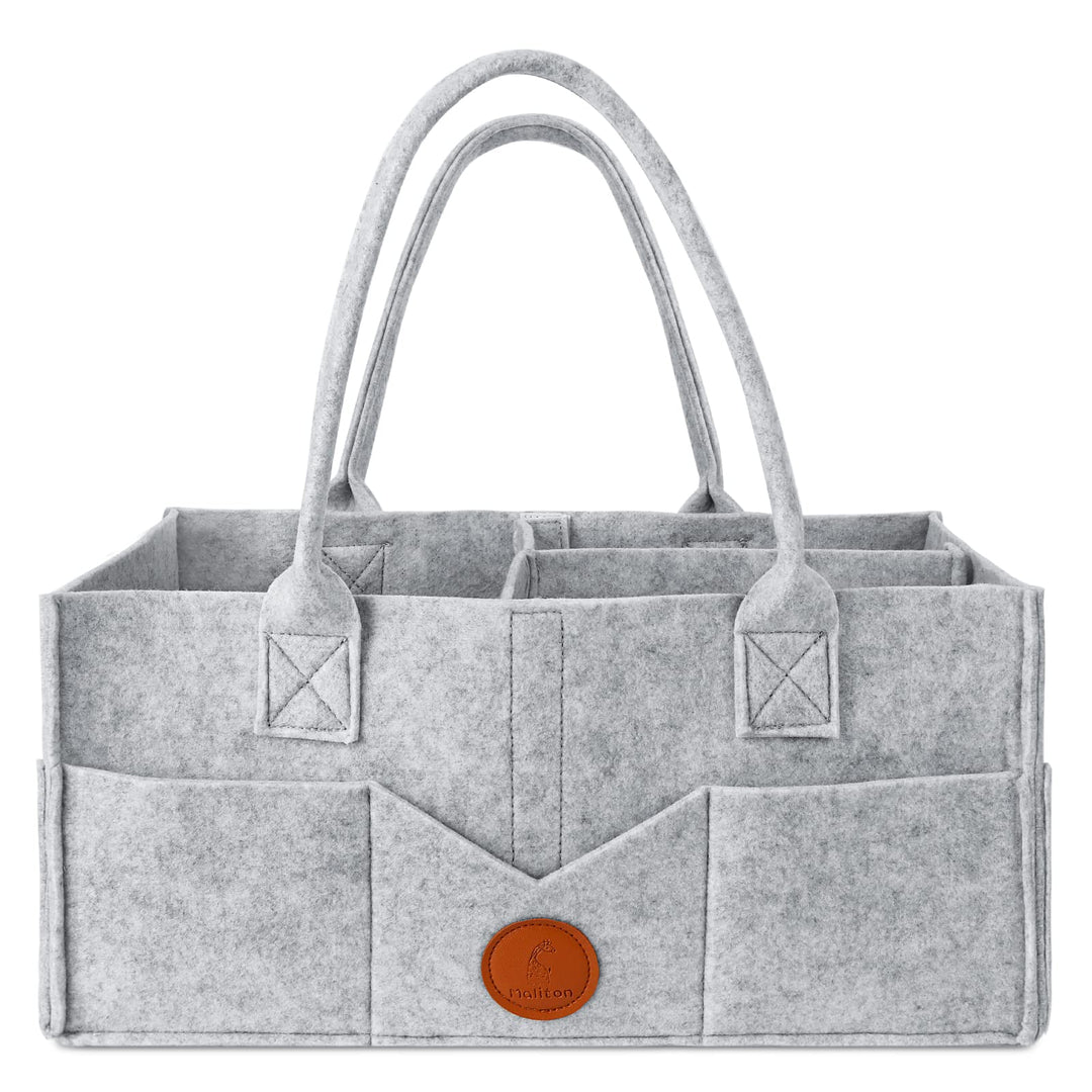 Maliton Wickeltisch Organizer, Baby Windel Caddy Organizer Newborn Essentials, Robuster Tragbarer Fi