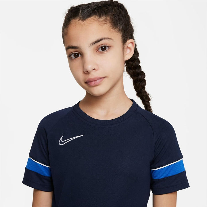 Nike Unisex Kinder Y Nk Dry Acd21 Trk Jkt Jacke 7 Jahre Obsidian/White/Royal Blue/White, 7 Jahre Obs