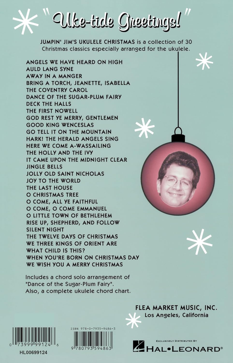 Jumpin' Jim's Ukulele Christmas: Ukulele Solo, Taschenbuch