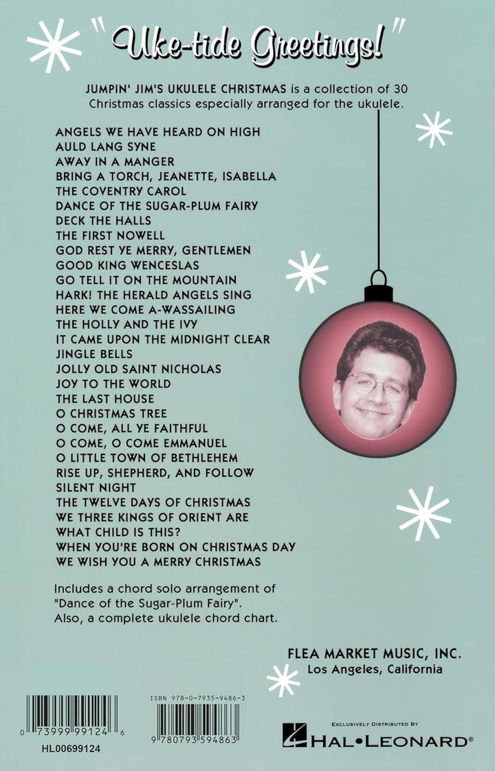 Jumpin' Jim's Ukulele Christmas: Ukulele Solo, Taschenbuch