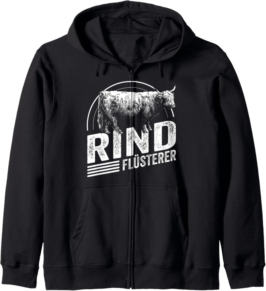 Schottisches Hochlandrind Rind Rindzüchter Geschenk Kapuzenjacke
