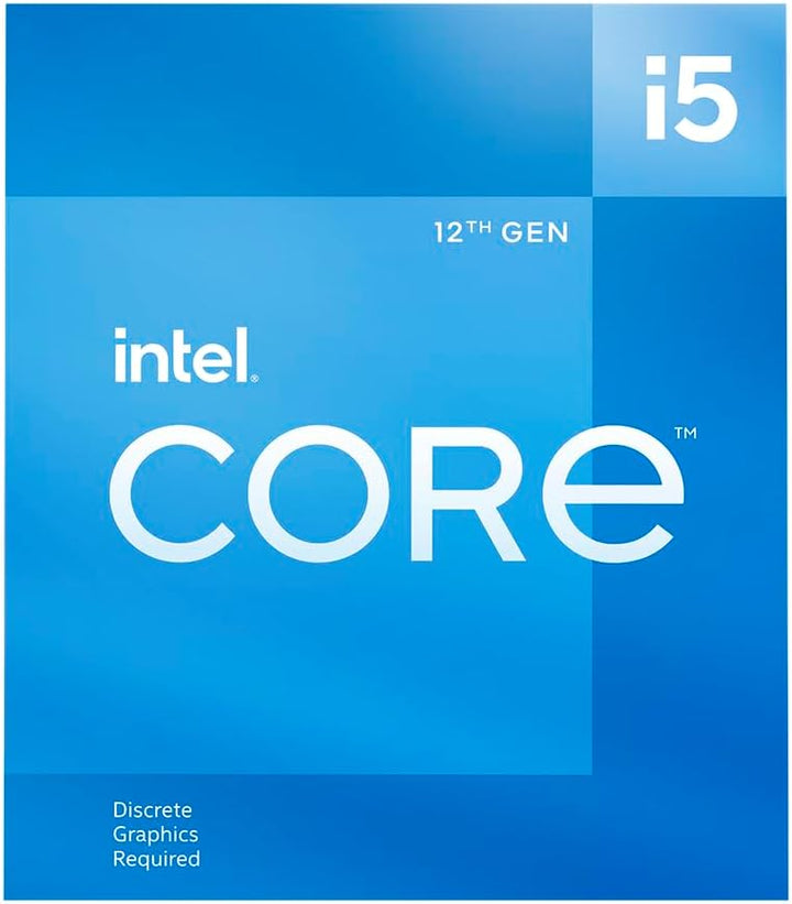 Intel® Core™ i5-12400F 12. Generation Desktop Prozessor (Basistakt: 2.5GHz, 6 Kerne, LGA1700, RAM DD