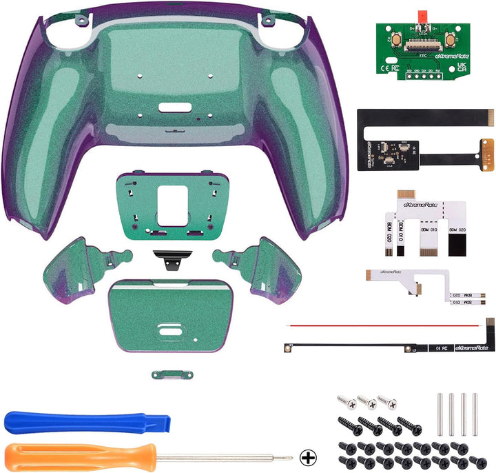 eXtremeRate Chameleon Rise 2.0 Remap-Kit für PS5 Controller BDM-010/020, Upgrade-Board und neu gesta