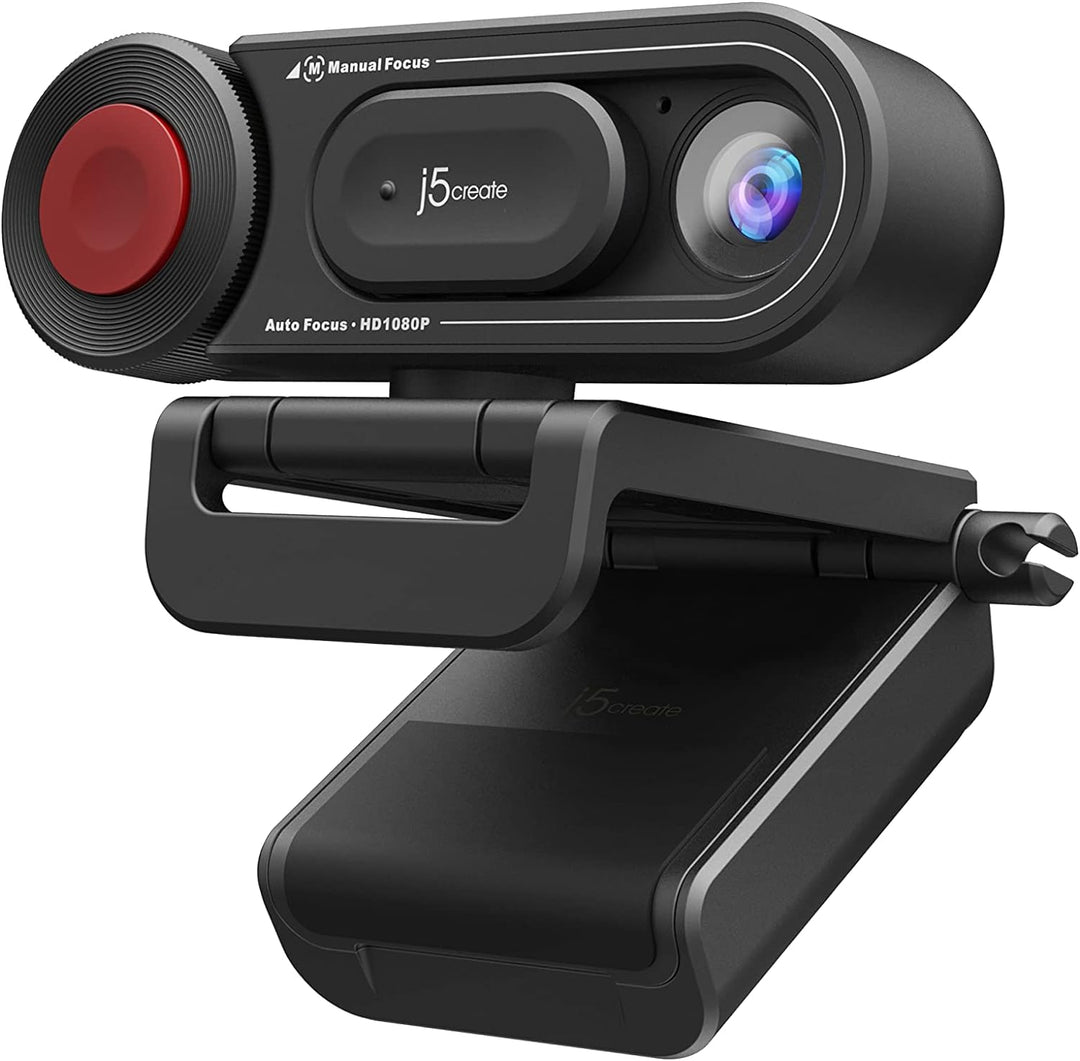 j5create 1080P Dual Mode Webcam&Dokumentenkamera mit automatischem&manuellem Fokus, magnetische Sich