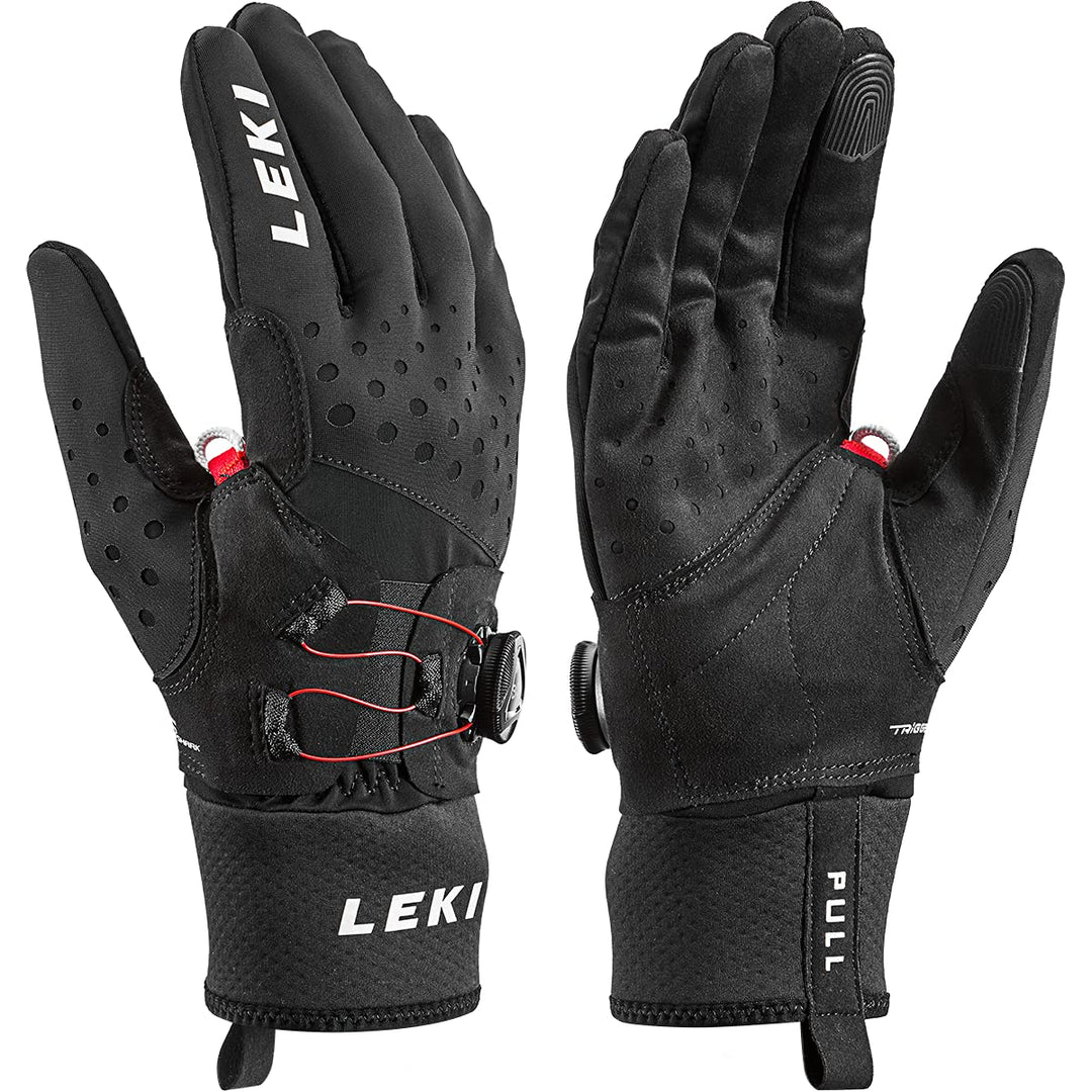 LEKI Unisex-Adult Sports Skistock EU 10.5 Schwarz, EU 10.5 Schwarz