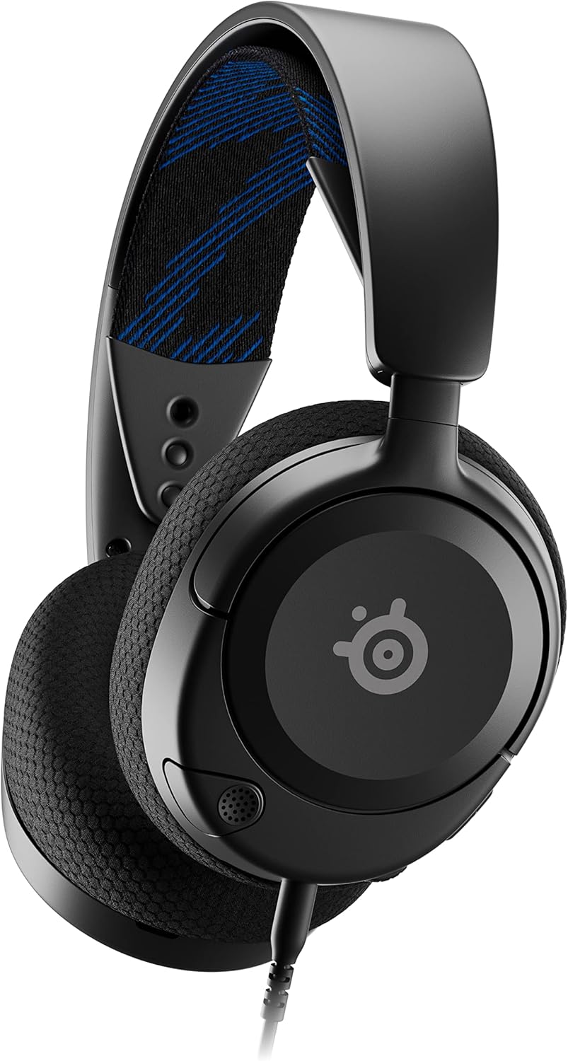 SteelSeries Arctis Nova 1P - Multi-System Gaming-Headset – Hi-Fi-Treiber – 360° Surround-Sound – Mem